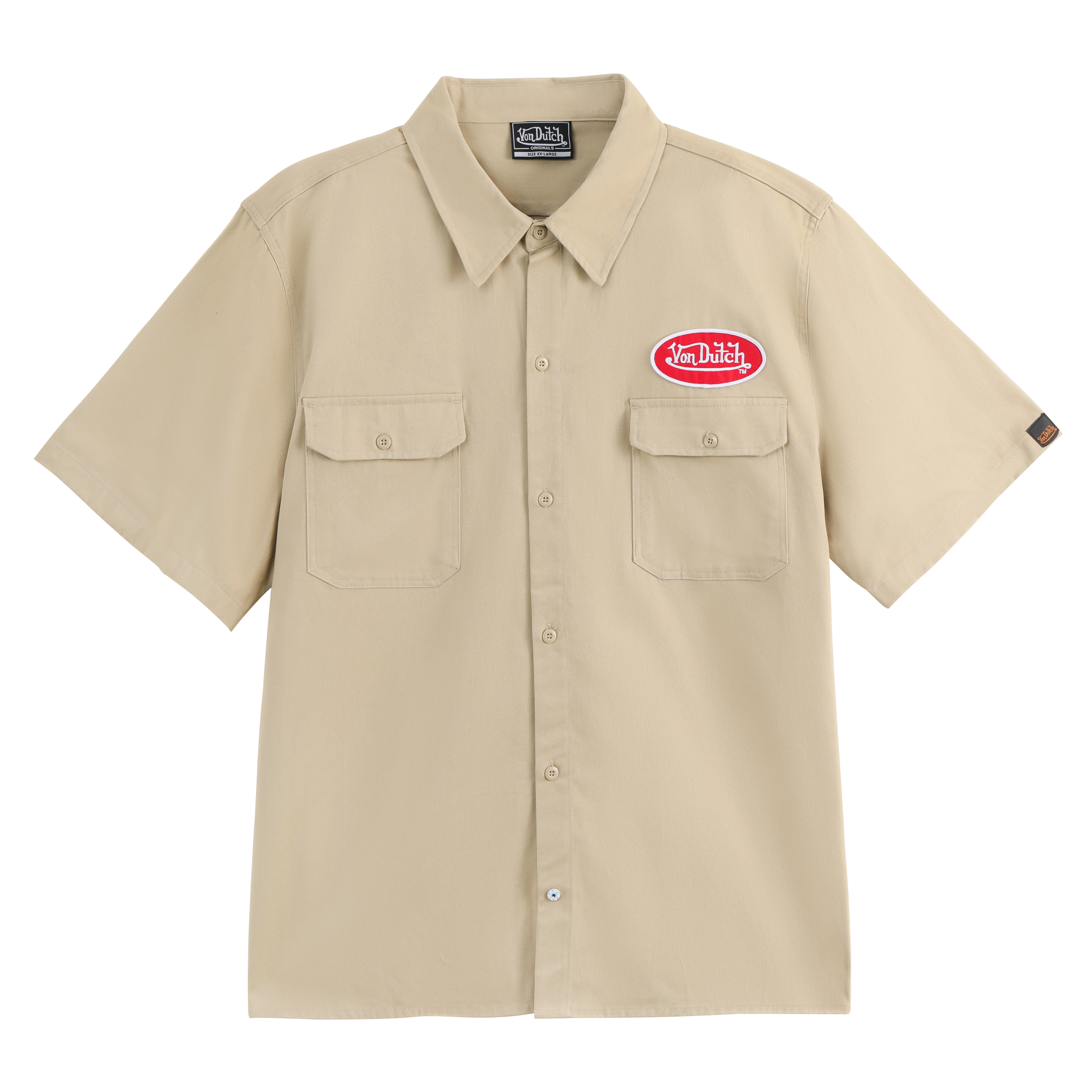499-classic-mechanic-shirt-tan-1.webp Classic Mechanic Shirt - Tan