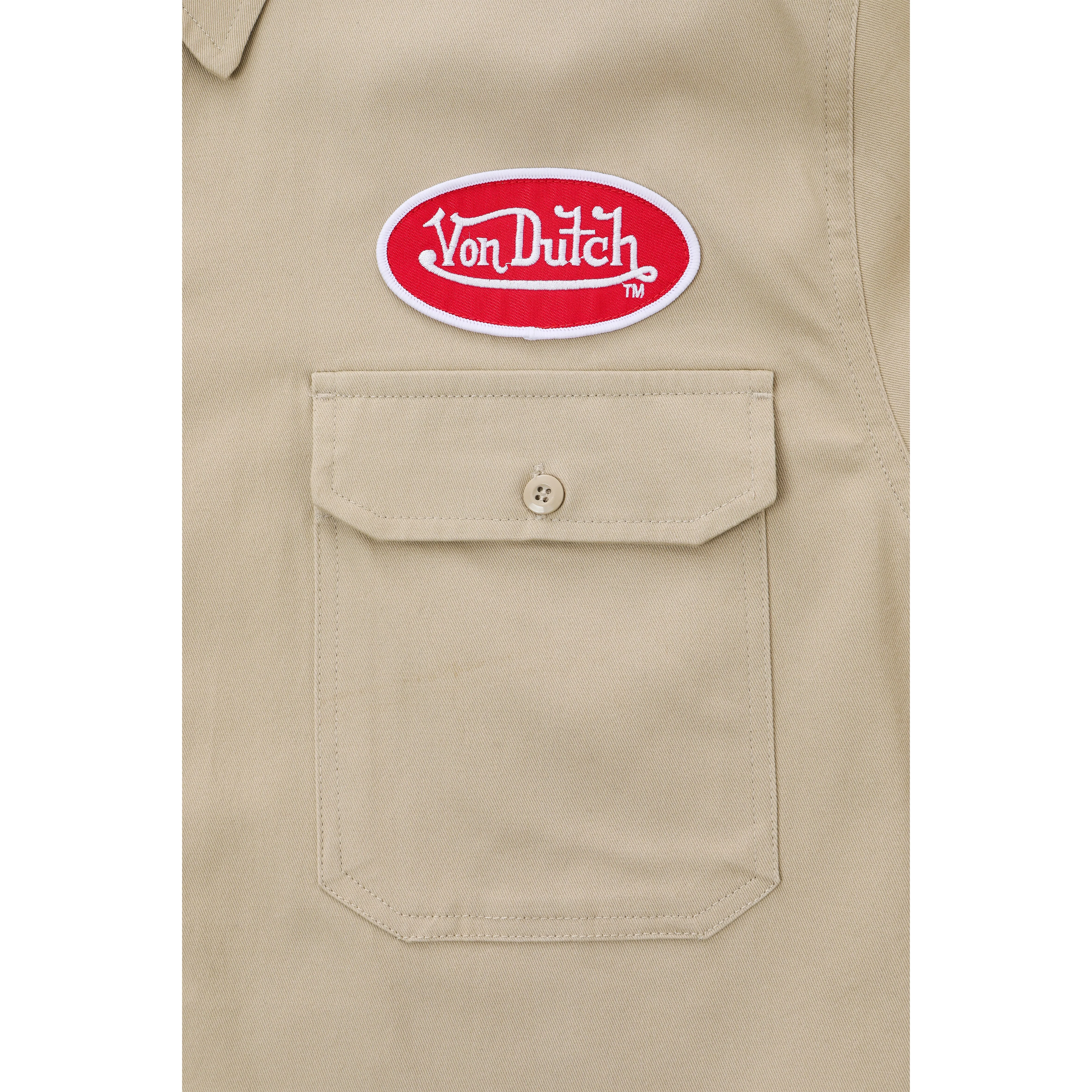 499-classic-mechanic-shirt-tan-5.webp Classic Mechanic Shirt - Tan