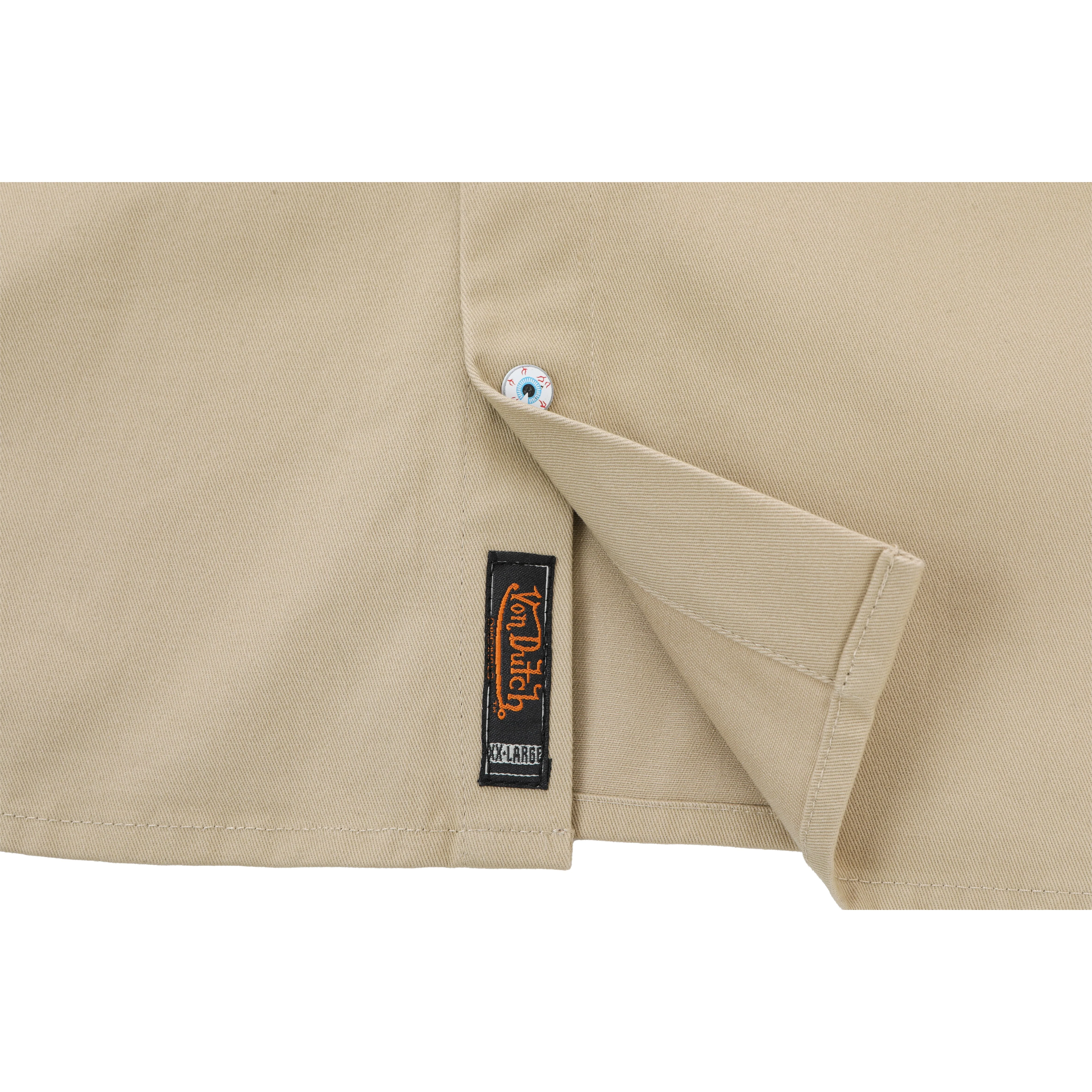 499-classic-mechanic-shirt-tan-6.webp Classic Mechanic Shirt - Tan