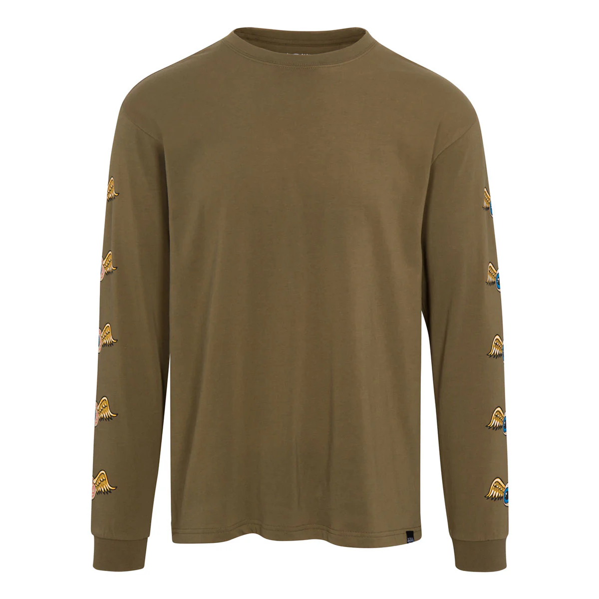 540-flying-eyeball-khaki-ls-tee-1.webp Flying Eyeball Khaki LS Tee