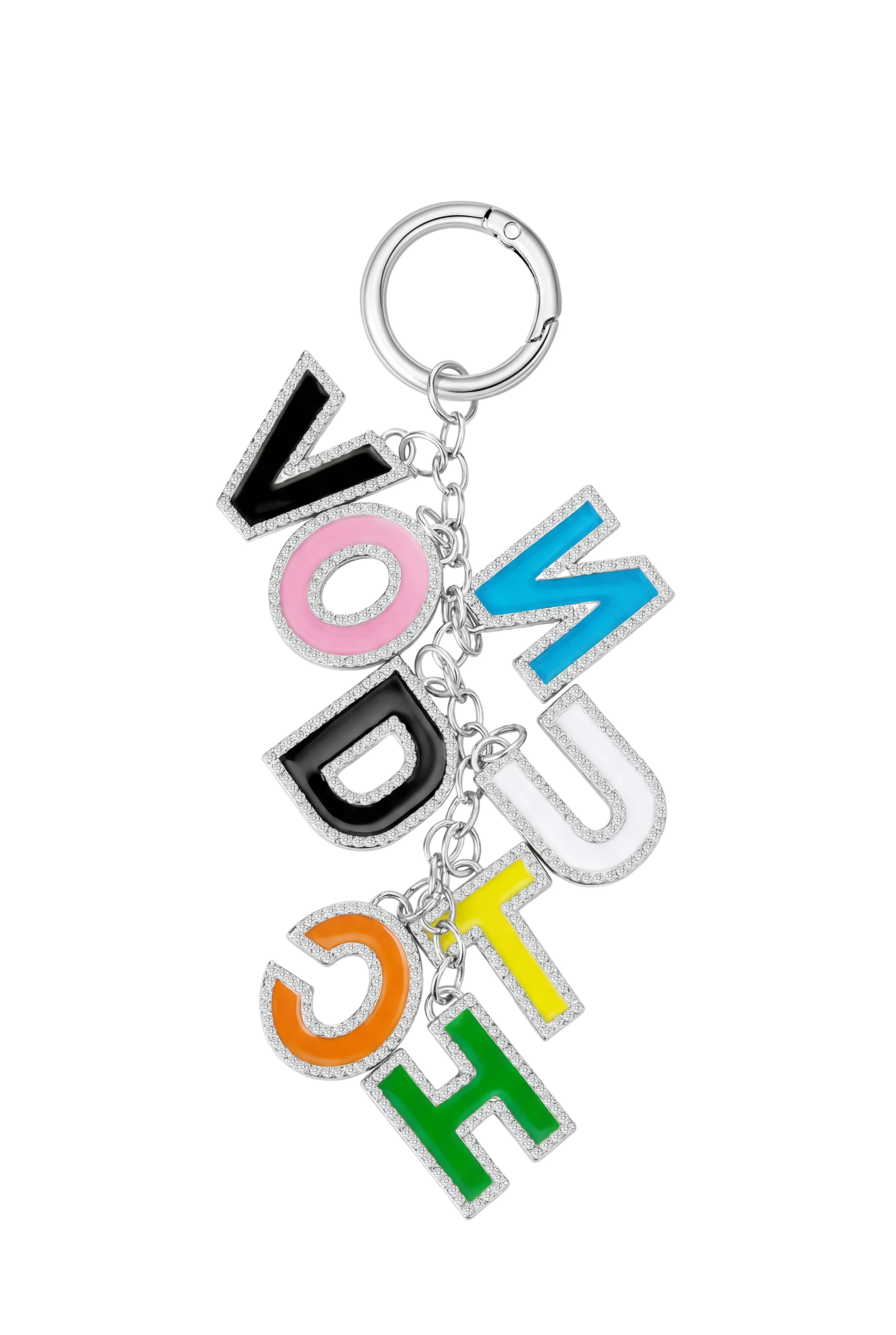 597-von-dutch-letter-keychain-rainbow-1.webp VON DUTCH LETTER KEYCHAIN - RAINBOW