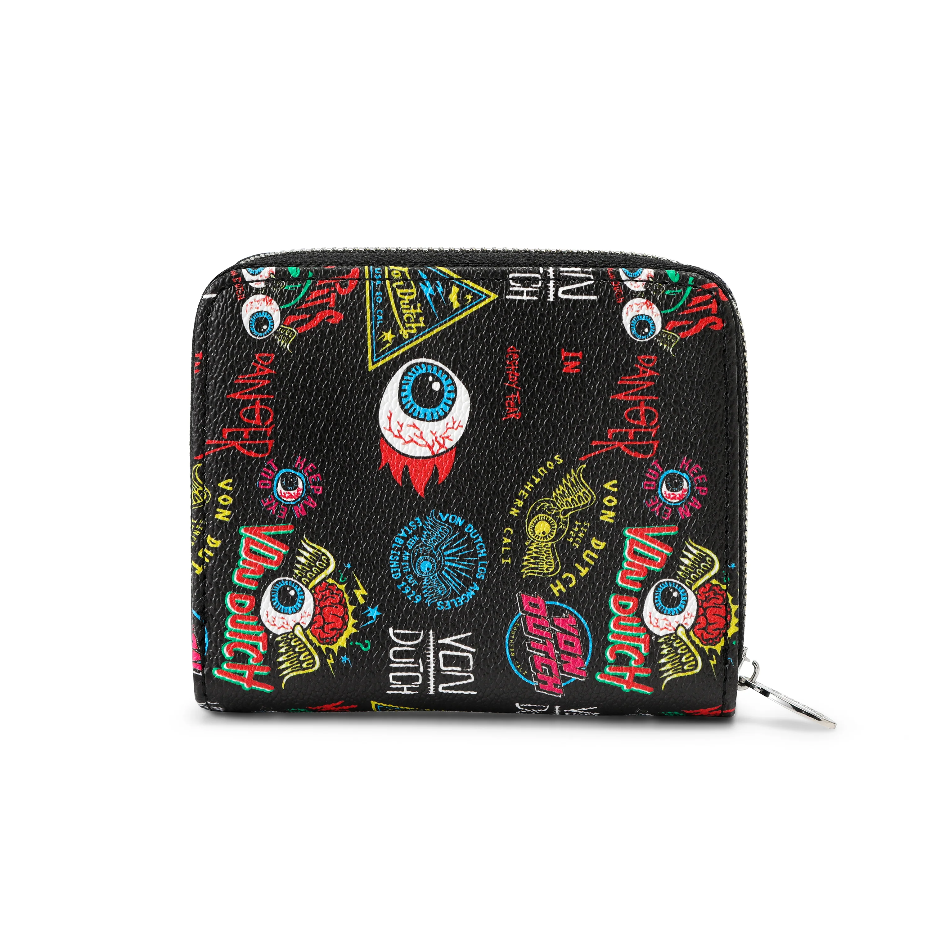 604-jax-print-zip-up-wallet-black-6.webp Jax Print Zip-up Wallet - Black