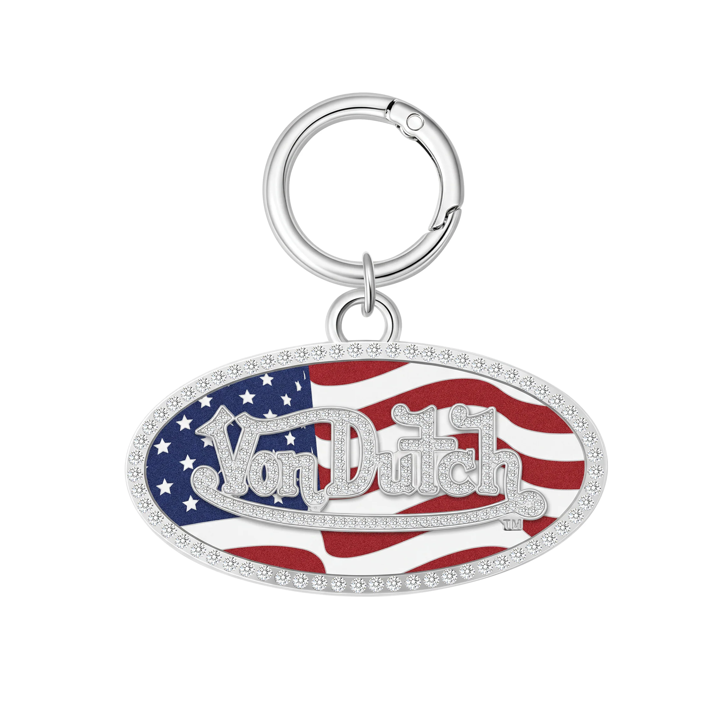 628-oval-charm-keychain-usa-1.webp OVAL CHARM KEYCHAIN - USA