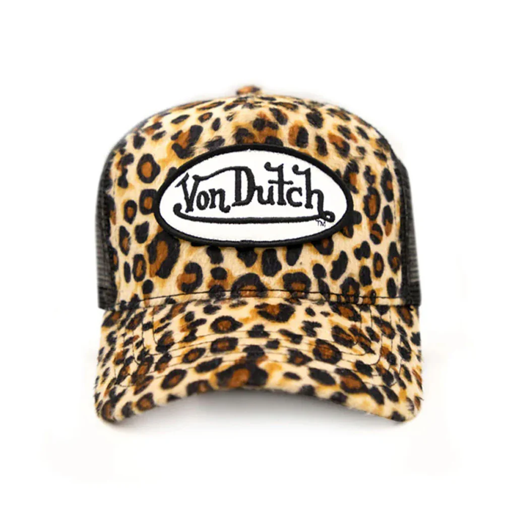 64-leopard-print-velvet-trucker-hat-1.webp Leopard Print Velvet Trucker Hat