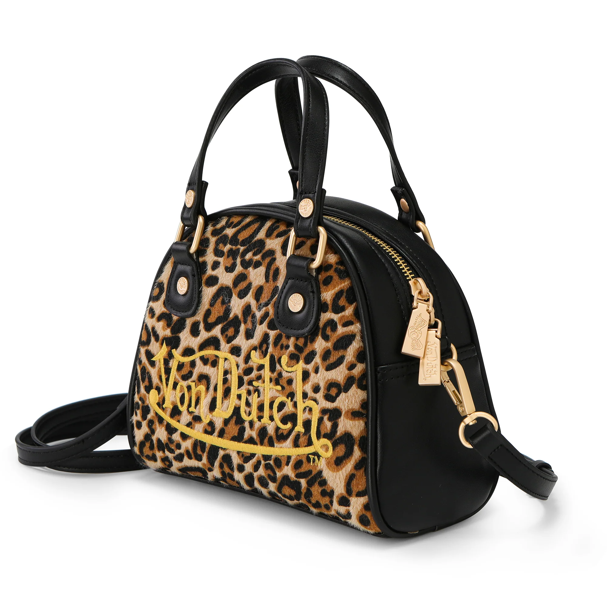 65-von-dutch-leopard-vegan-pony-hair-bowling-bag-2.webp Von Dutch Leopard Vegan Pony Hair Bowling Bag