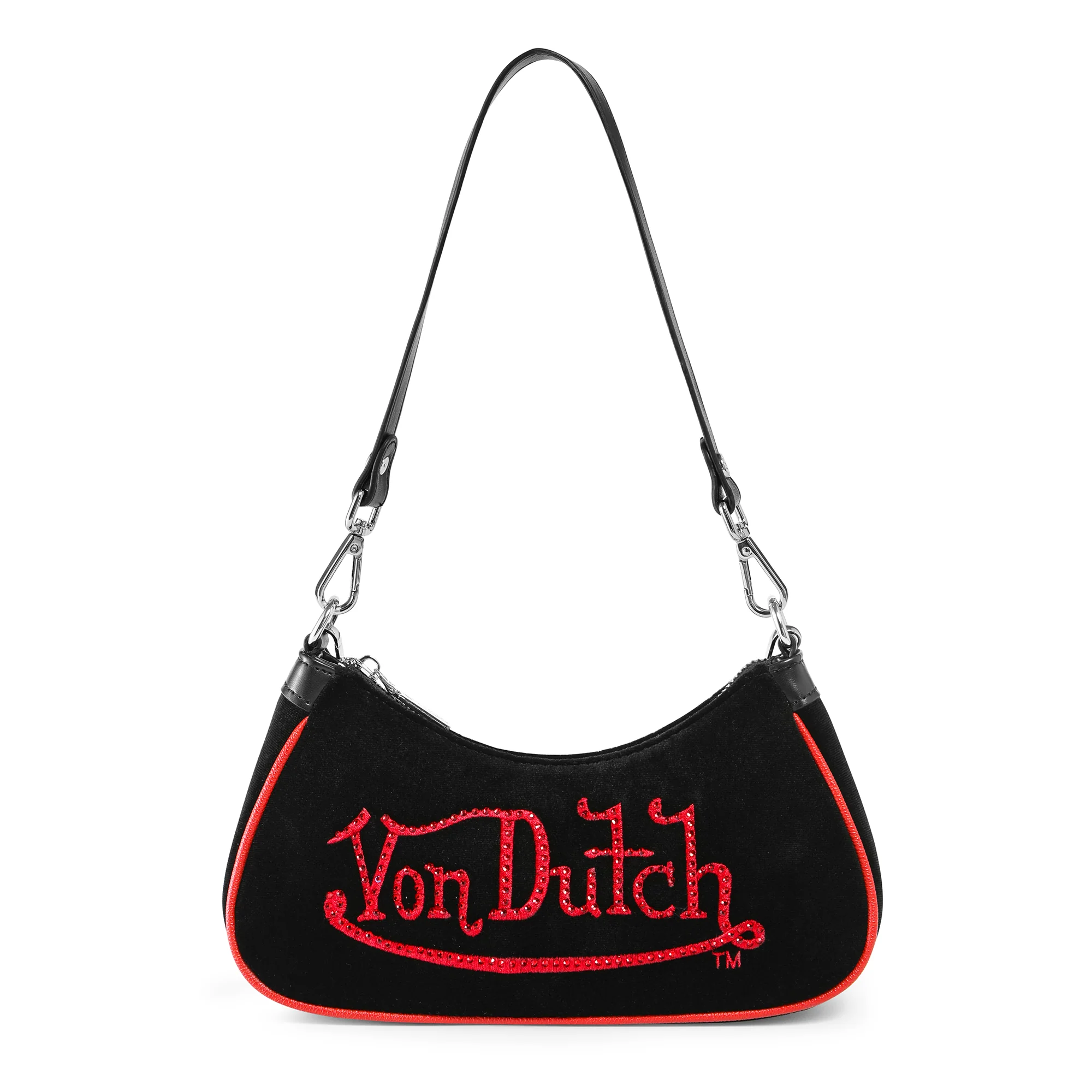 765-black-red-rhinestone-shoulder-bag-1.webp Black & Red Rhinestone Shoulder Bag