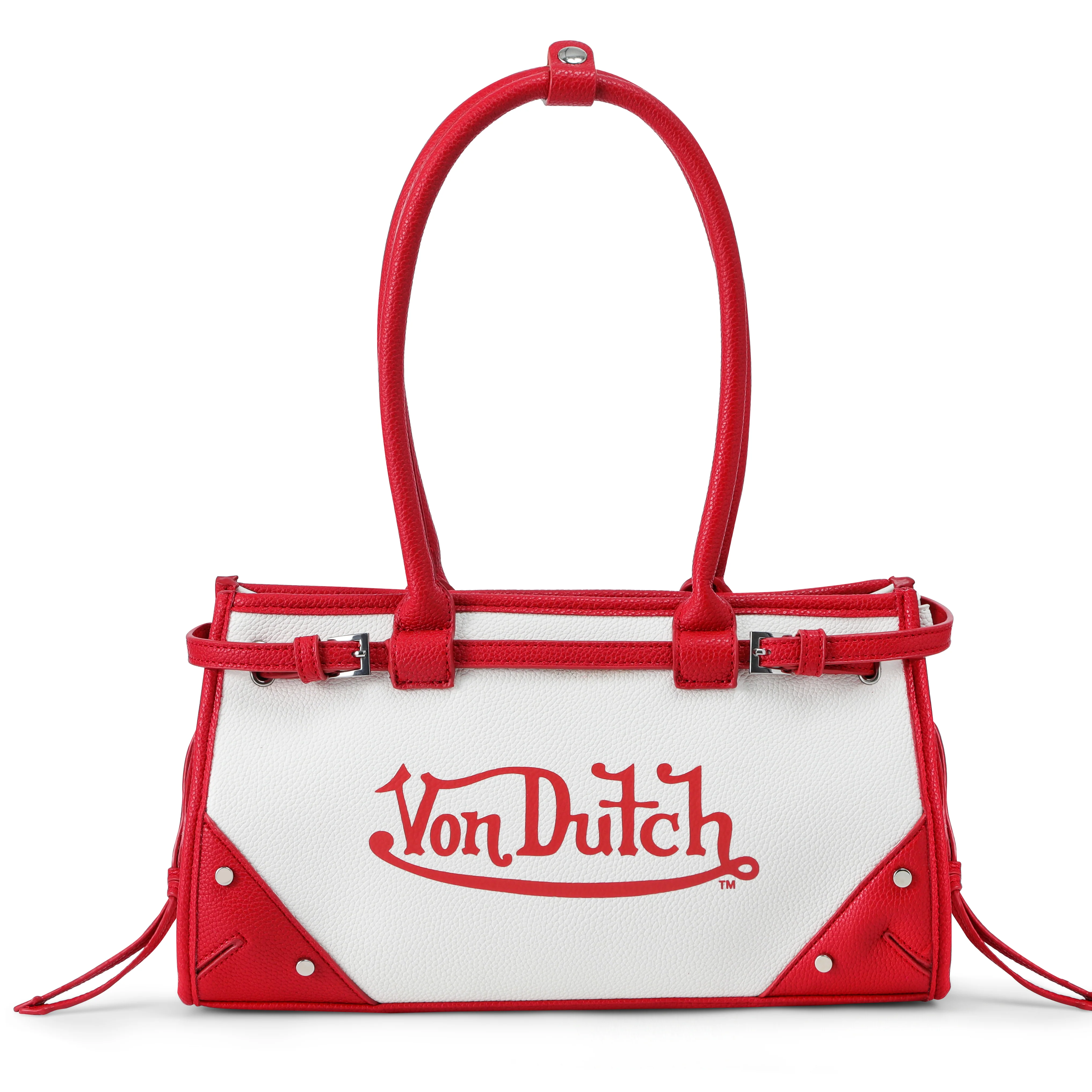 793-lane-shoulder-bag-white-red-1.webp Lane Shoulder Bag - White Red