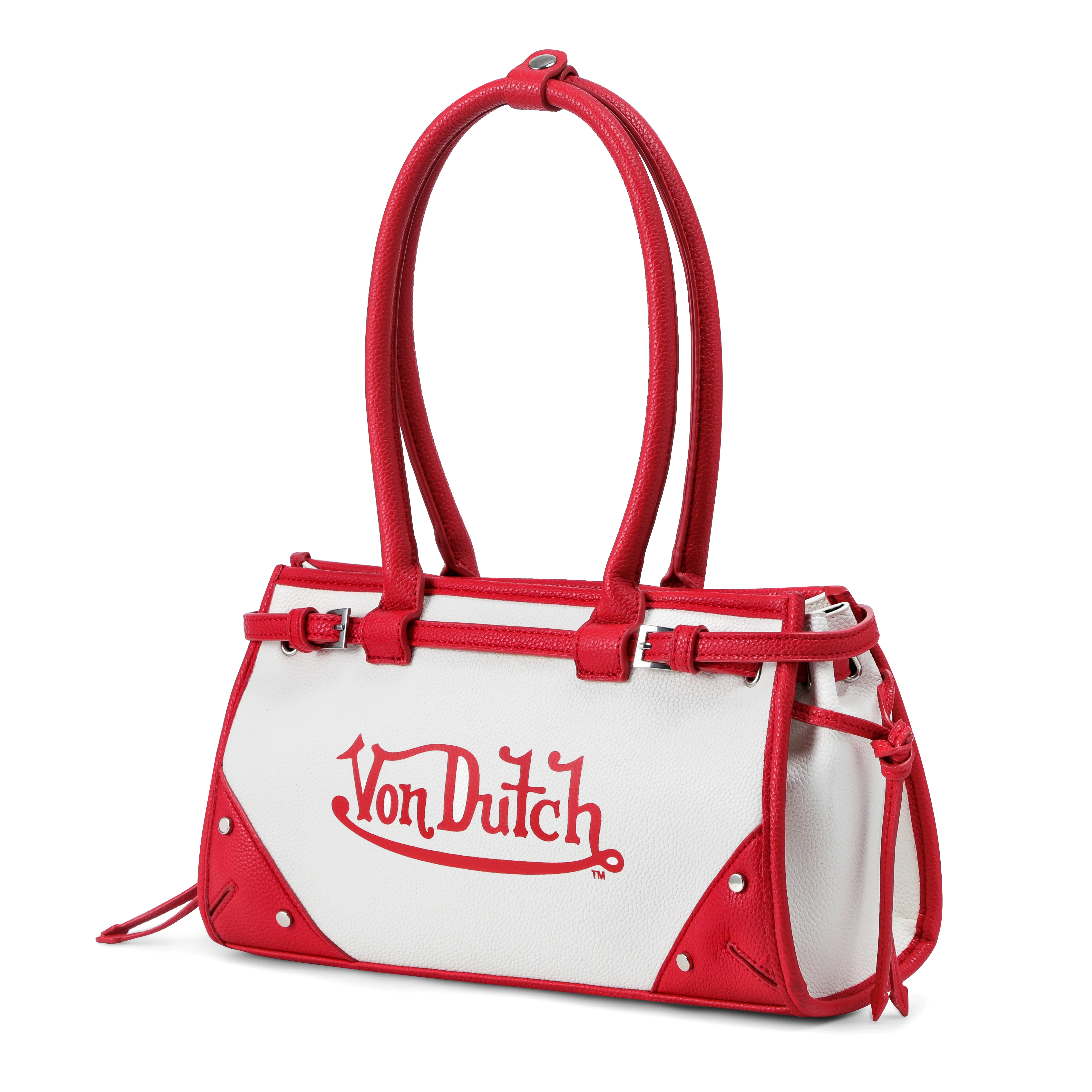 793-lane-shoulder-bag-white-red-2.webp Lane Shoulder Bag - White Red