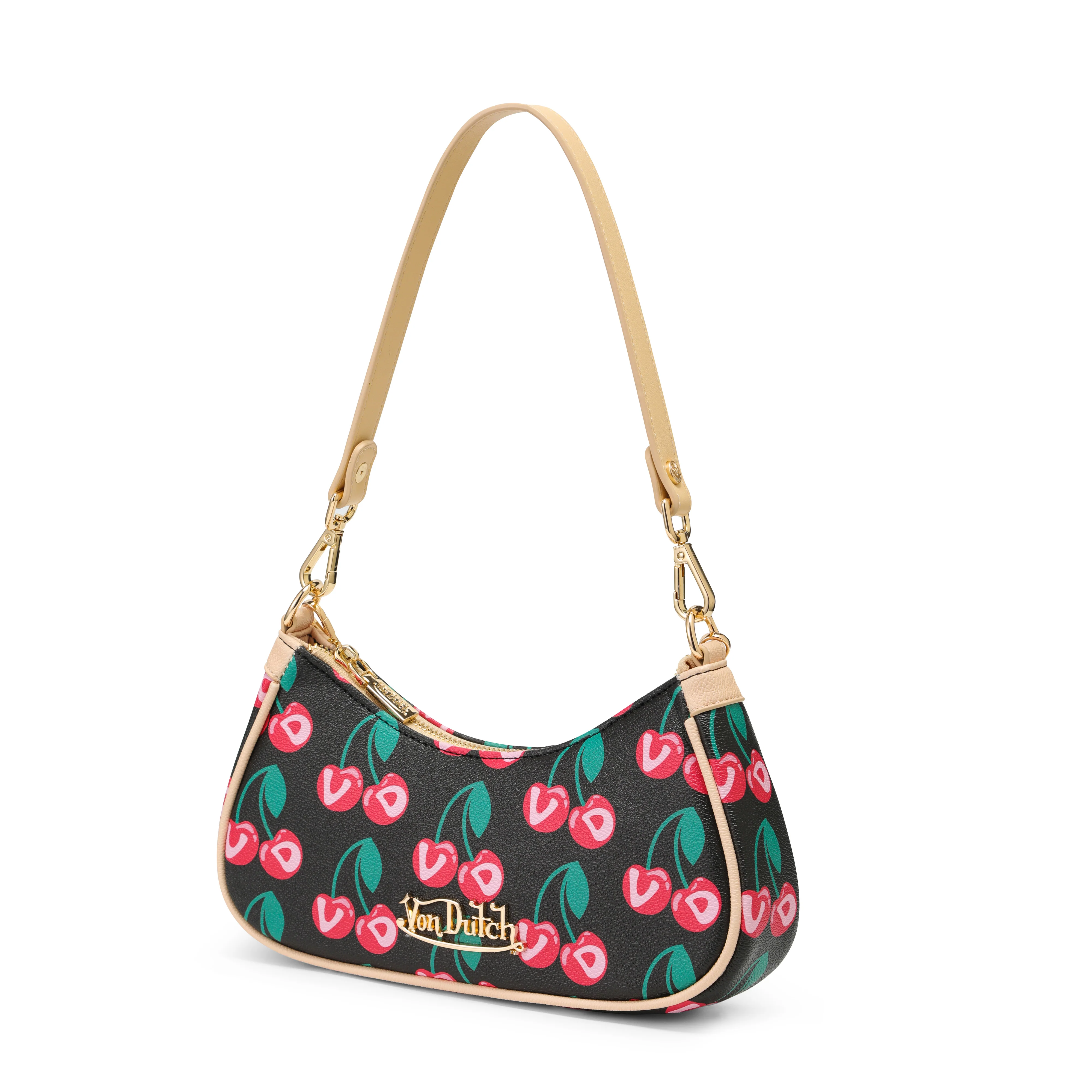 809-cherries-shoulder-bag-black-2.webp Cherries Shoulder Bag - Black