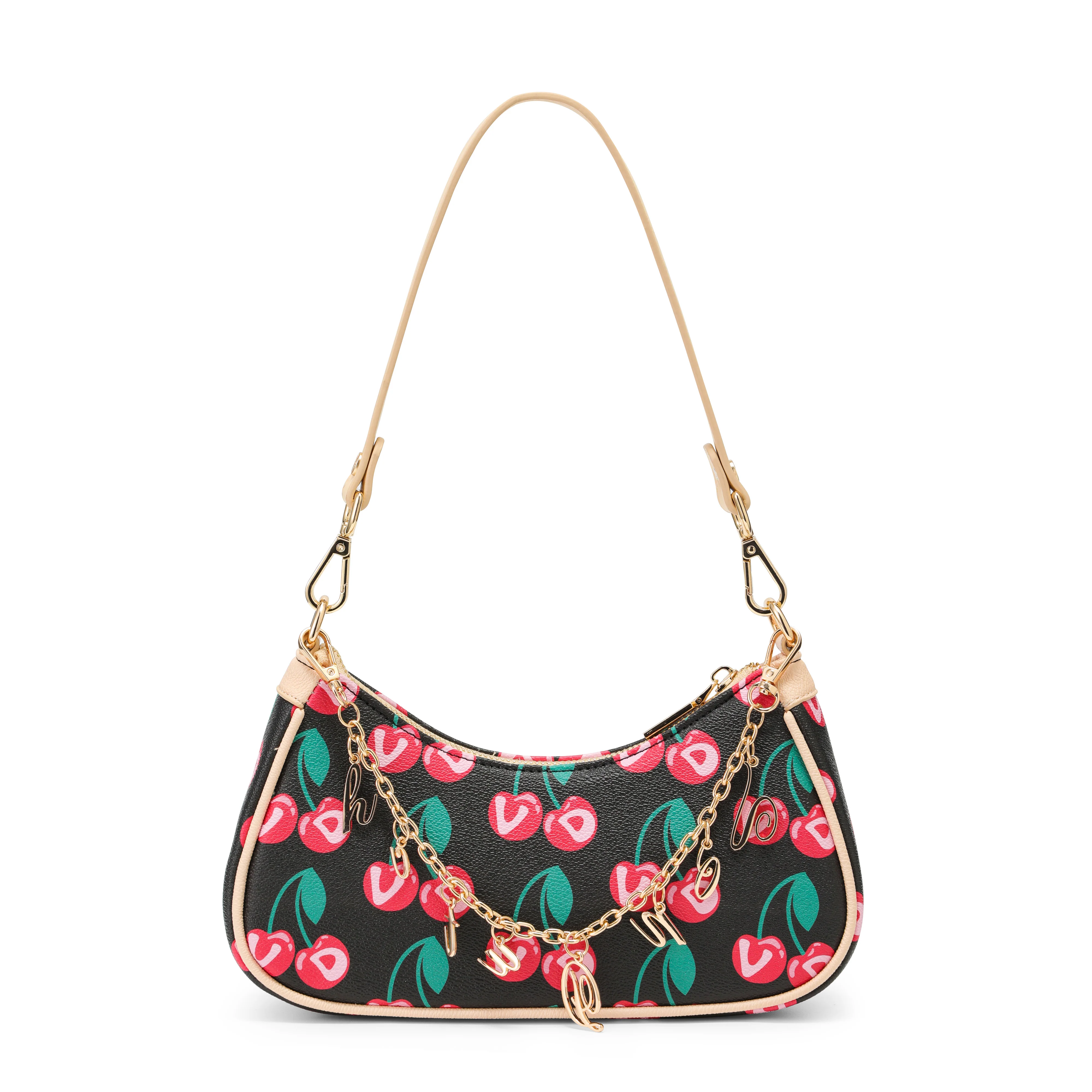 809-cherries-shoulder-bag-black-5.webp Cherries Shoulder Bag - Black