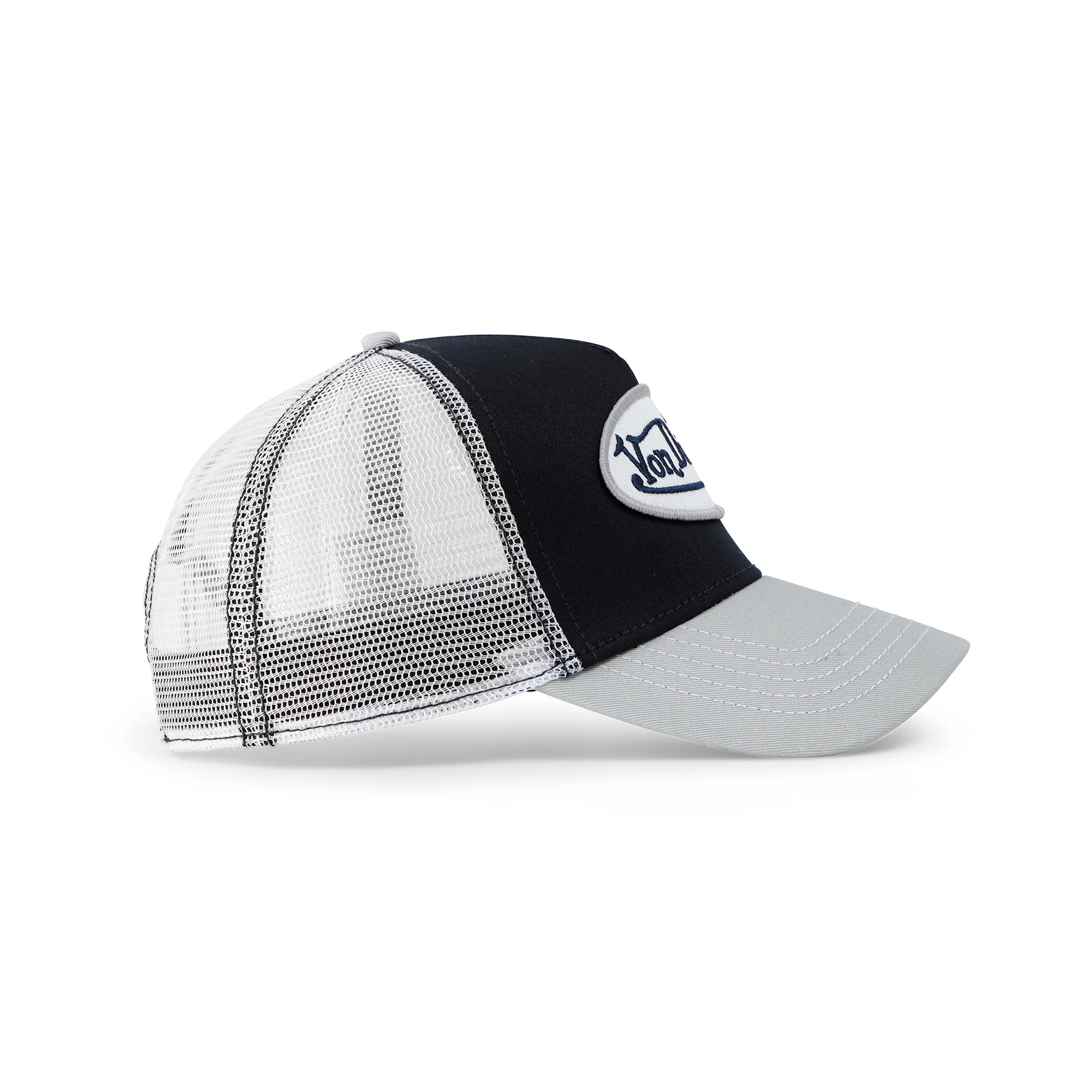 81-navy-with-silver-trucker-hat-3.webp Navy with Silver Trucker Hat