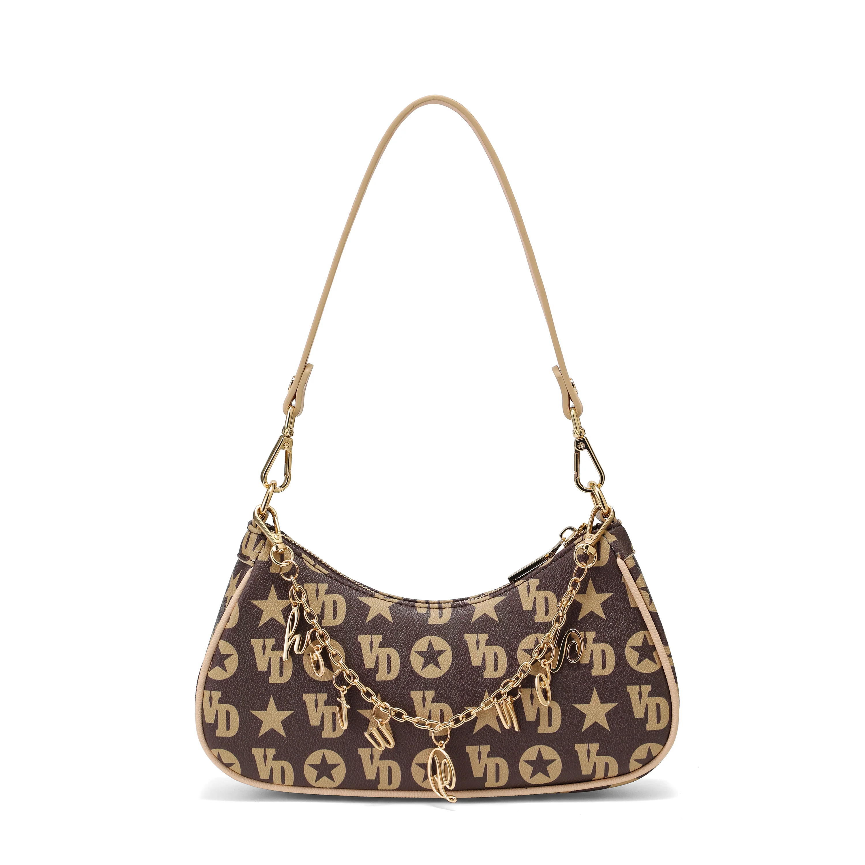 Brown Monogram Shoulder Bag