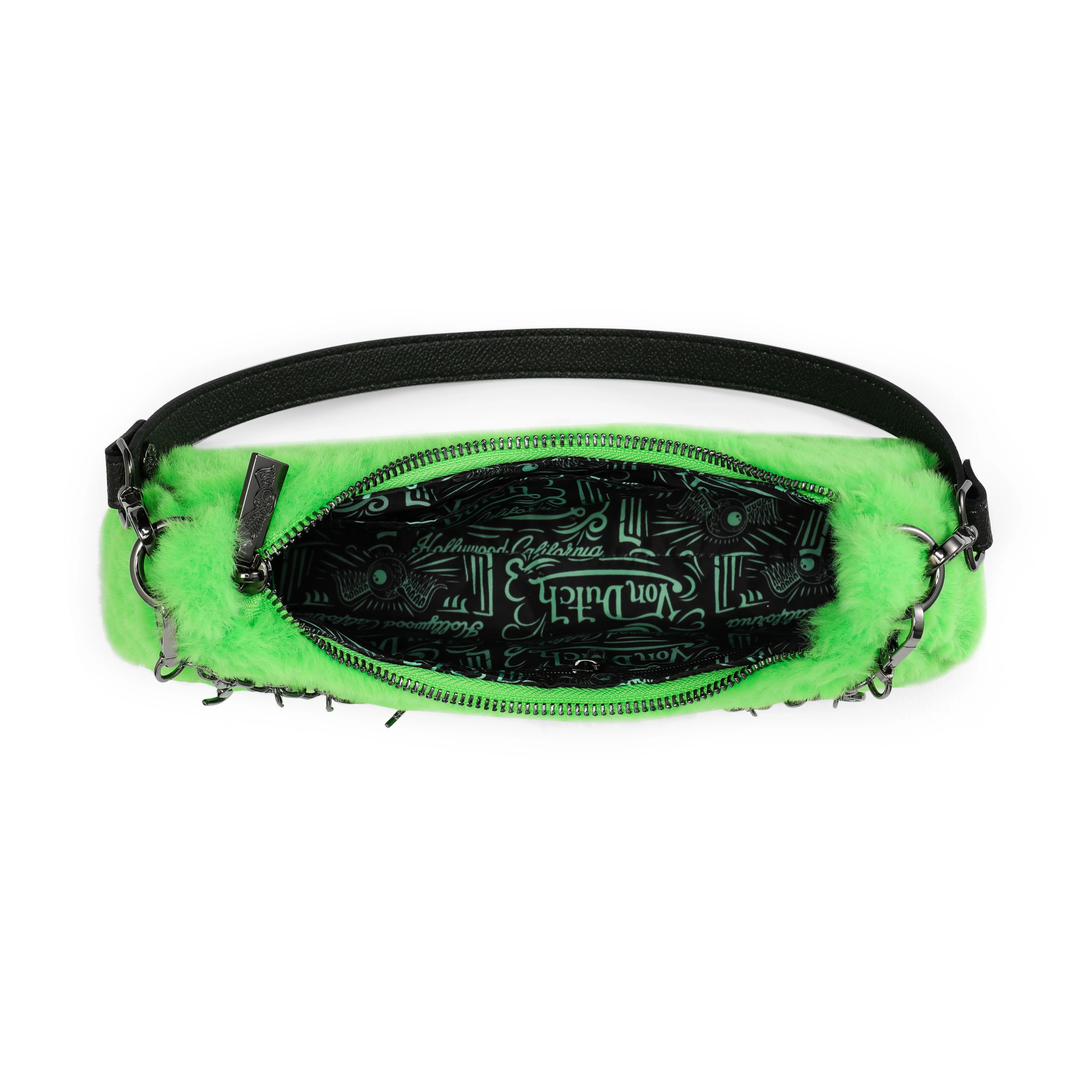 819-green-furry-shoulder-bag-8.webp Green Furry Shoulder Bag