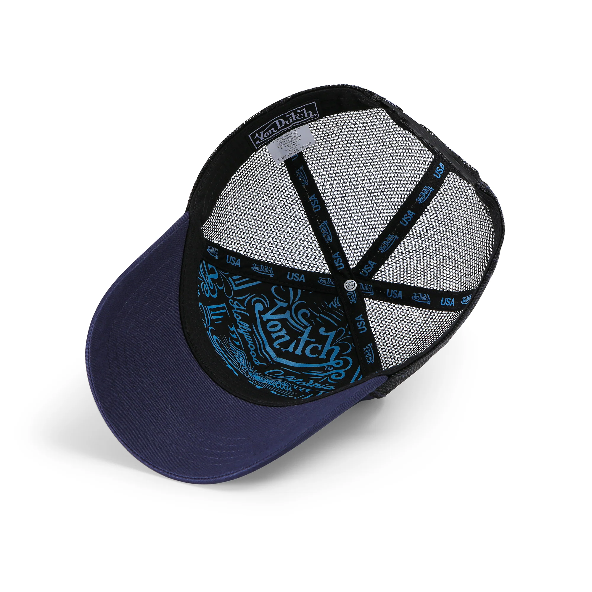 Navy, Blue & White Trucker Hat