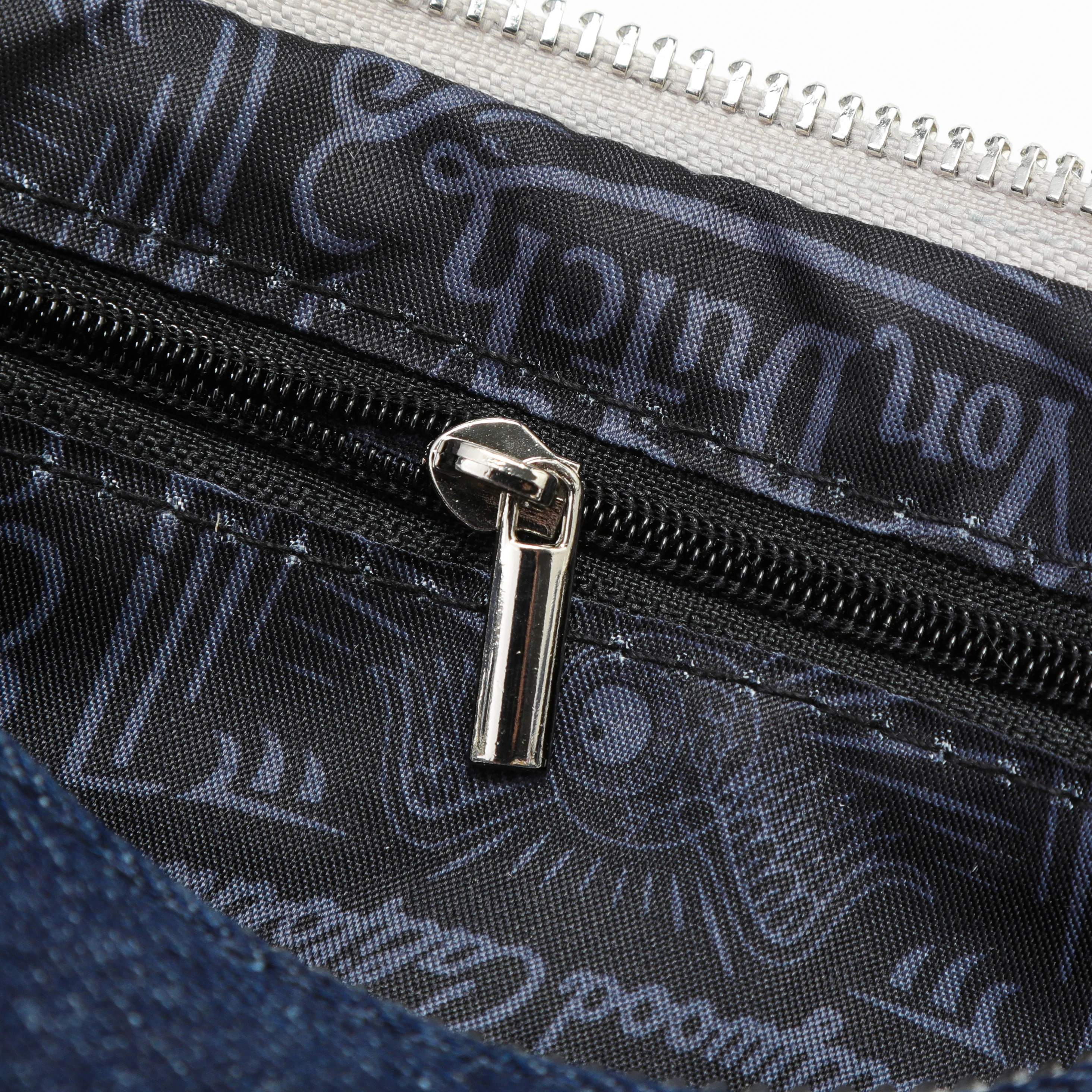 Barrel Bag - Long Barrel Indigo Denim