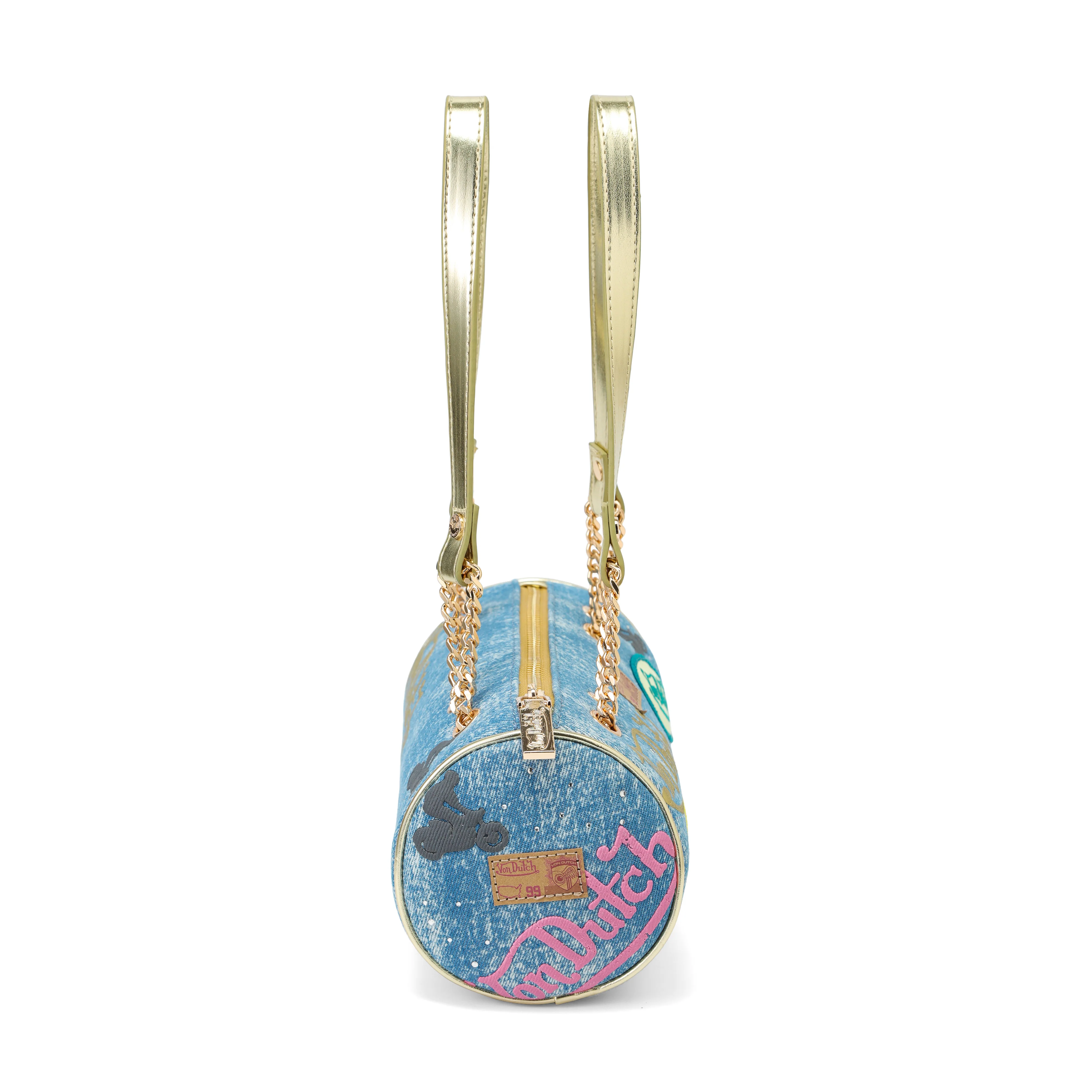 Barrel Bag - Long Barrel Light Denim