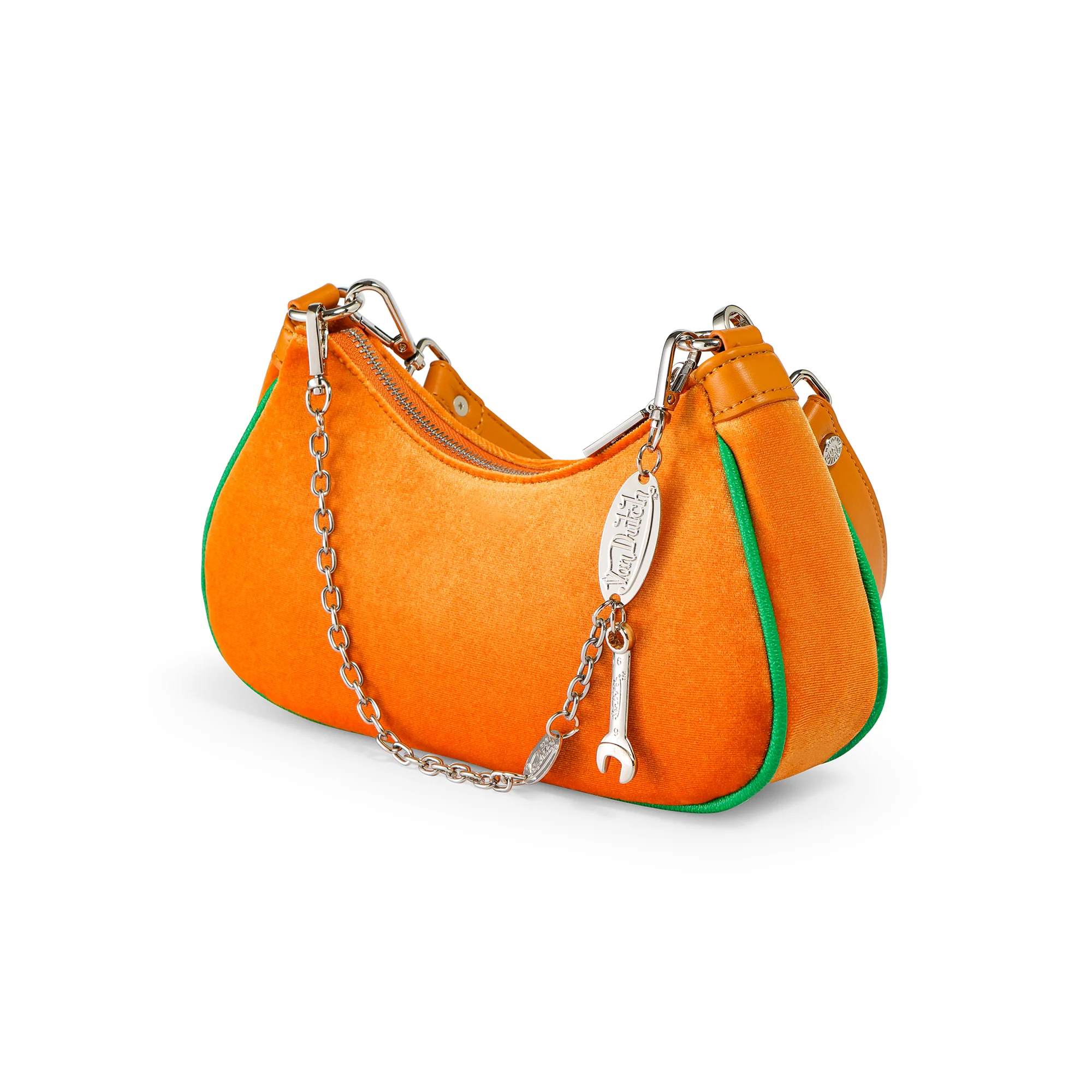 827-orange-green-rhinestone-velvet-shoulder-bag-4.webp Orange & Green Rhinestone Velvet Shoulder Bag
