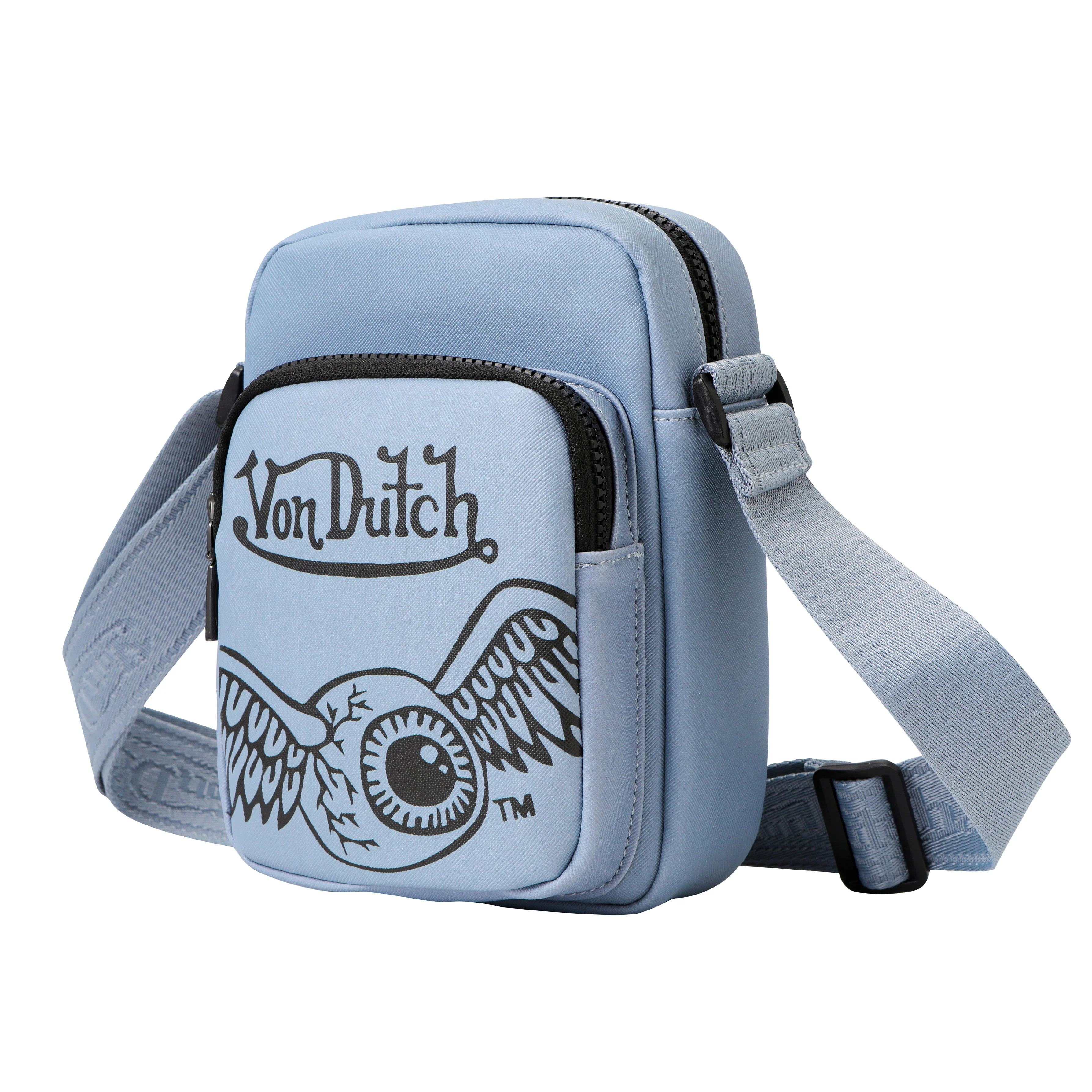 848-men-s-flying-eye-crossbody-bag-grey-2.webp Men's Flying Eye Crossbody Bag - Grey