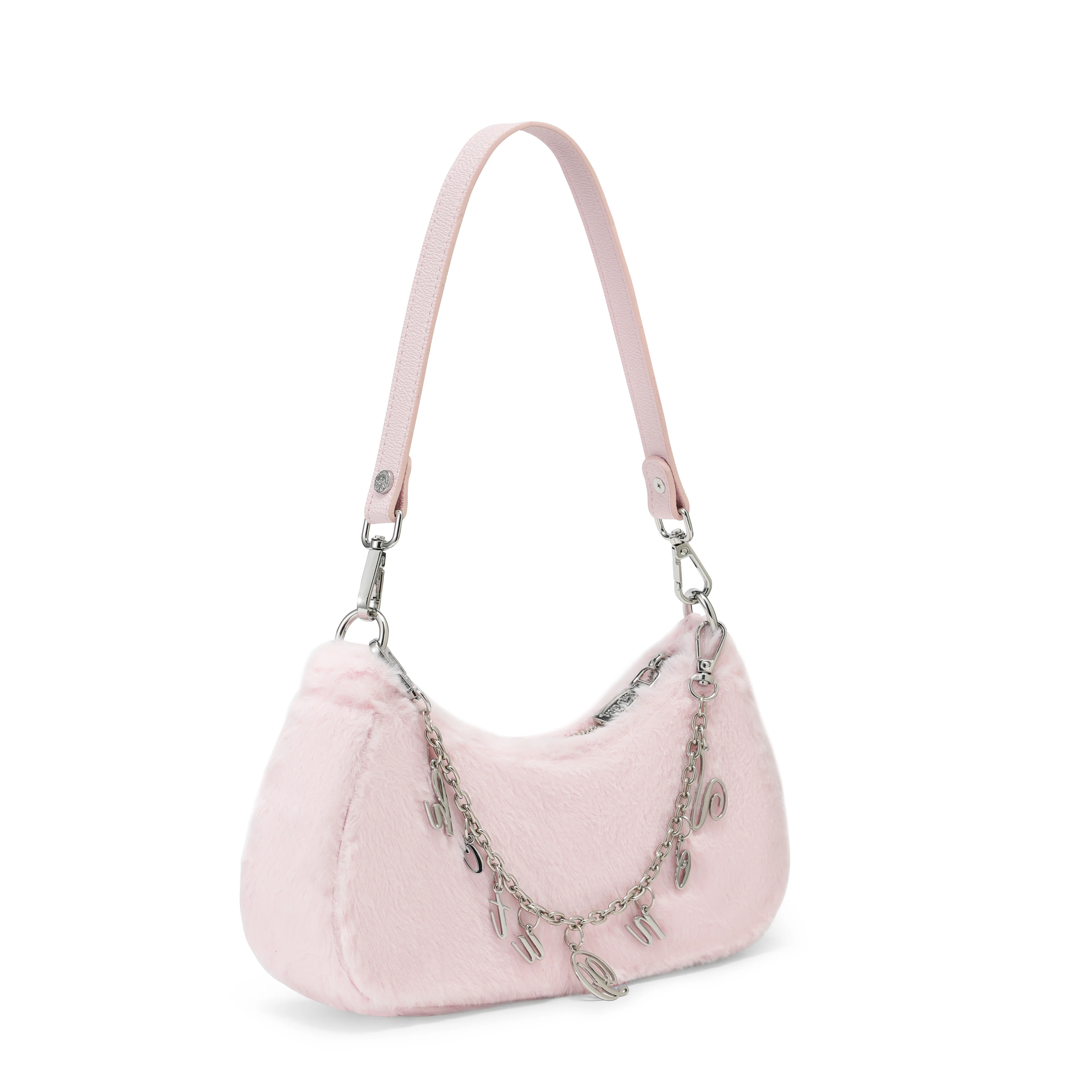 872-pink-furry-shoulder-bag-4.webp Pink Furry Shoulder Bag