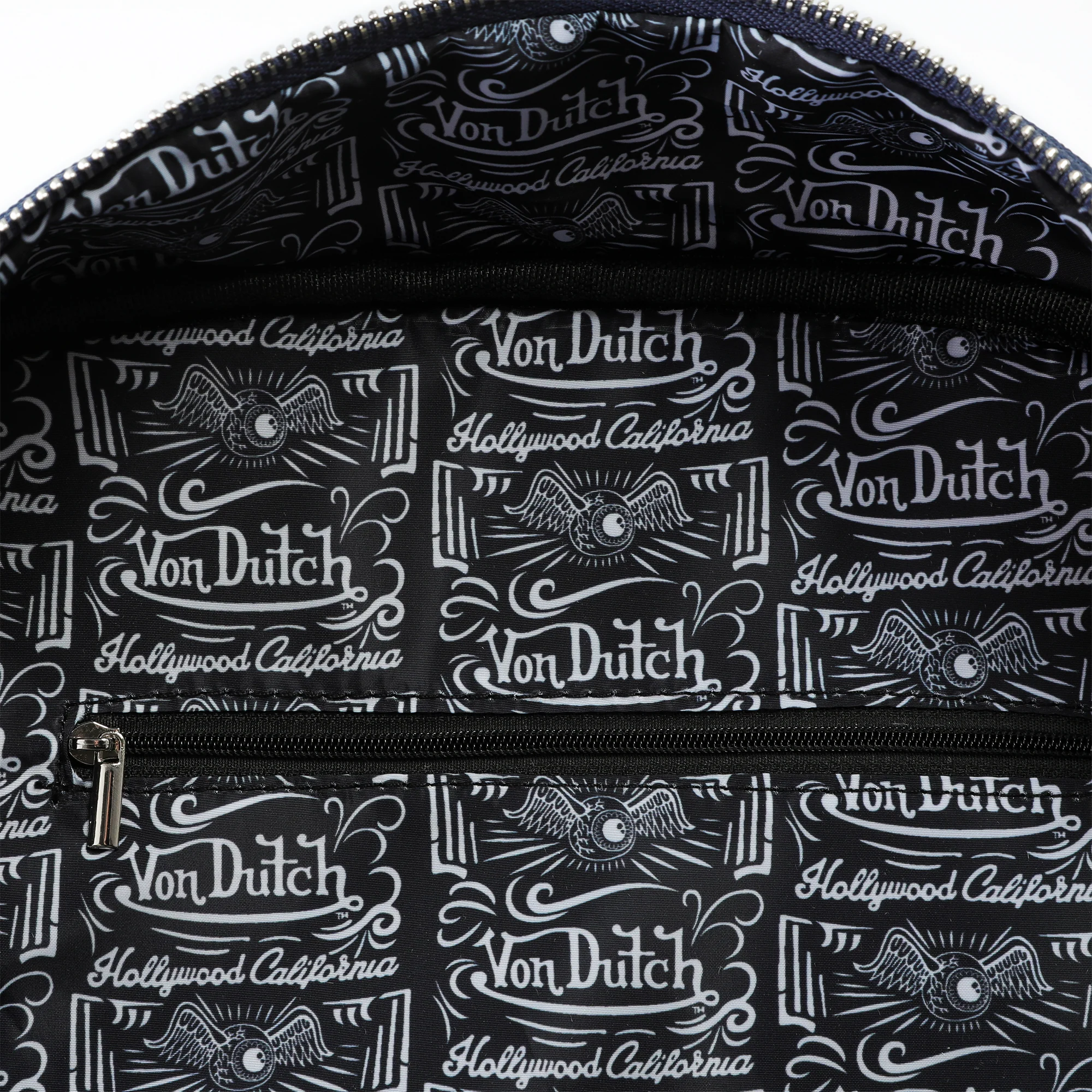 879-von-dutch-x-true-religion-duffle-bag-black-denim-3.webp Von Dutch x True Religion Duffle Bag - Black Denim