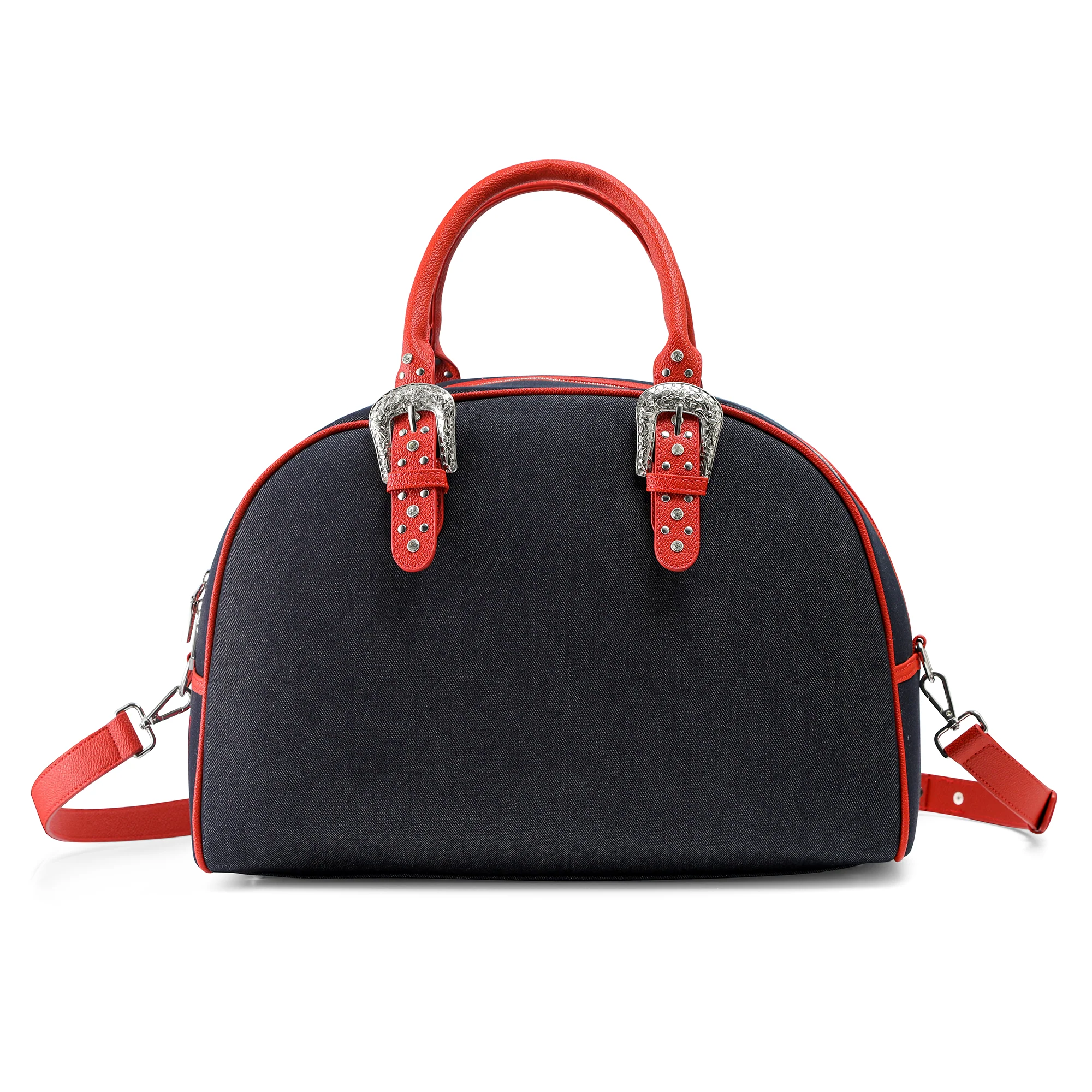 879-von-dutch-x-true-religion-duffle-bag-black-denim-8.webp Von Dutch x True Religion Duffle Bag - Black Denim
