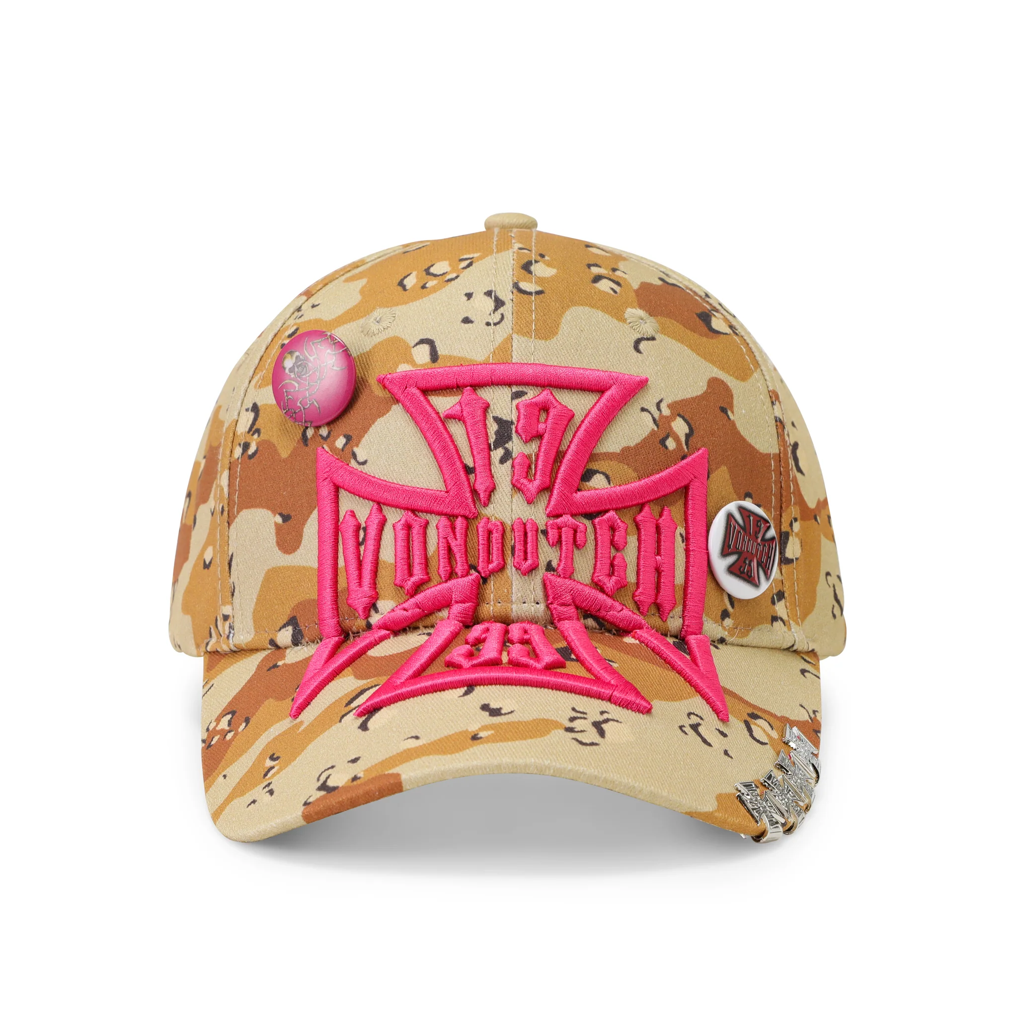 Rider 6 Panel Hat - Desert Camo