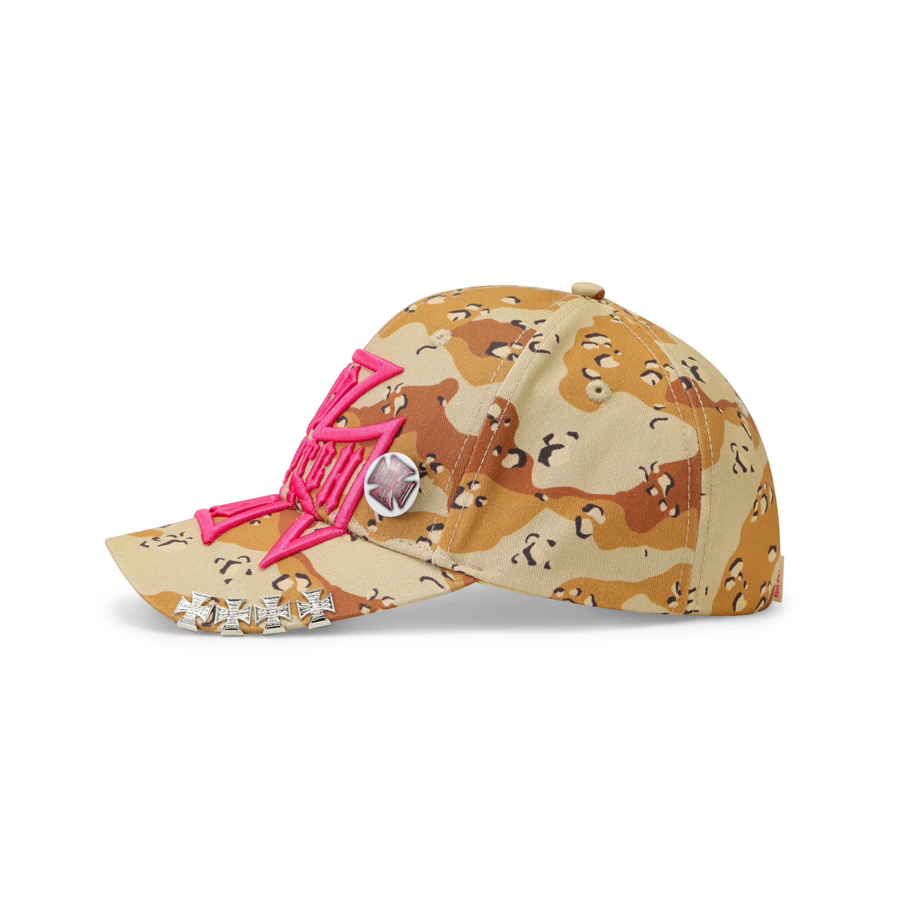 Rider 6 Panel Hat - Desert Camo