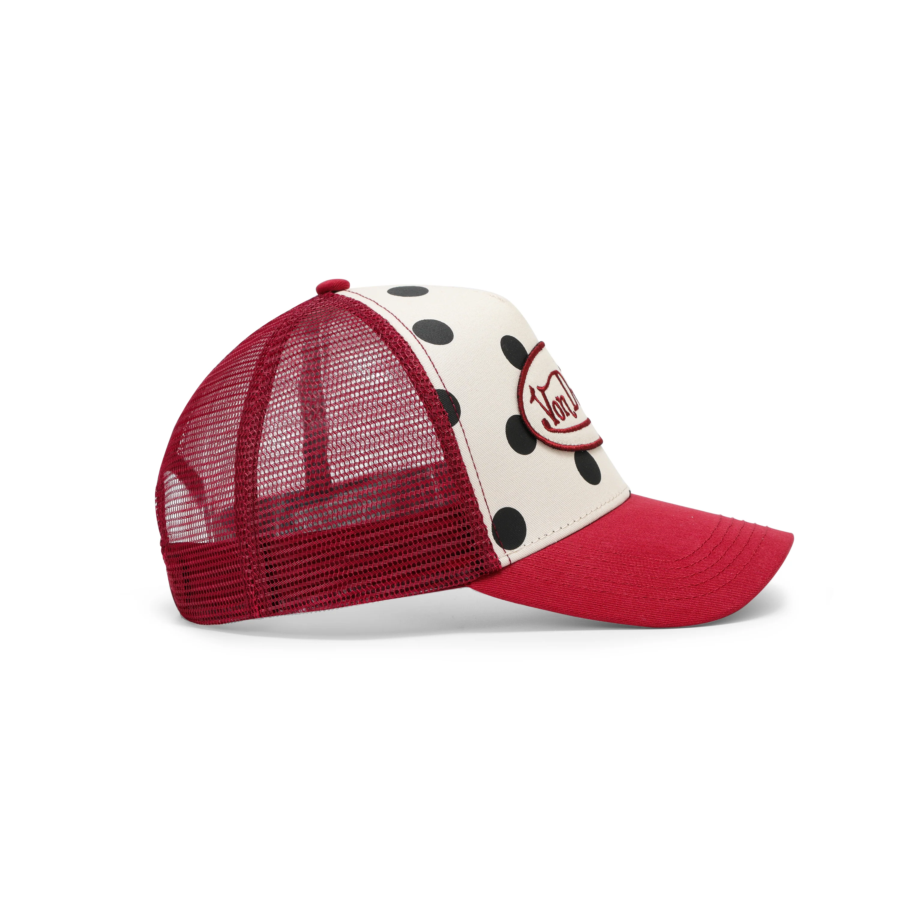 913-polka-dot-trucker-hat-classic-5.webp Polka Dot Trucker Hat - Classic