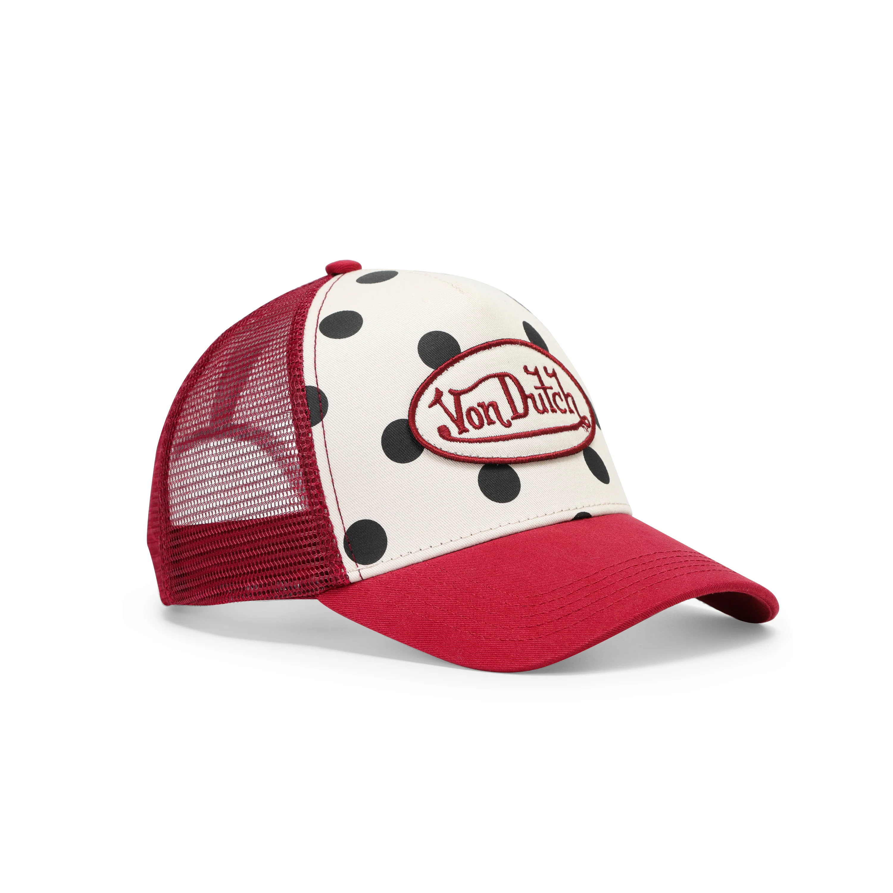 913-polka-dot-trucker-hat-classic-6.webp Polka Dot Trucker Hat - Classic