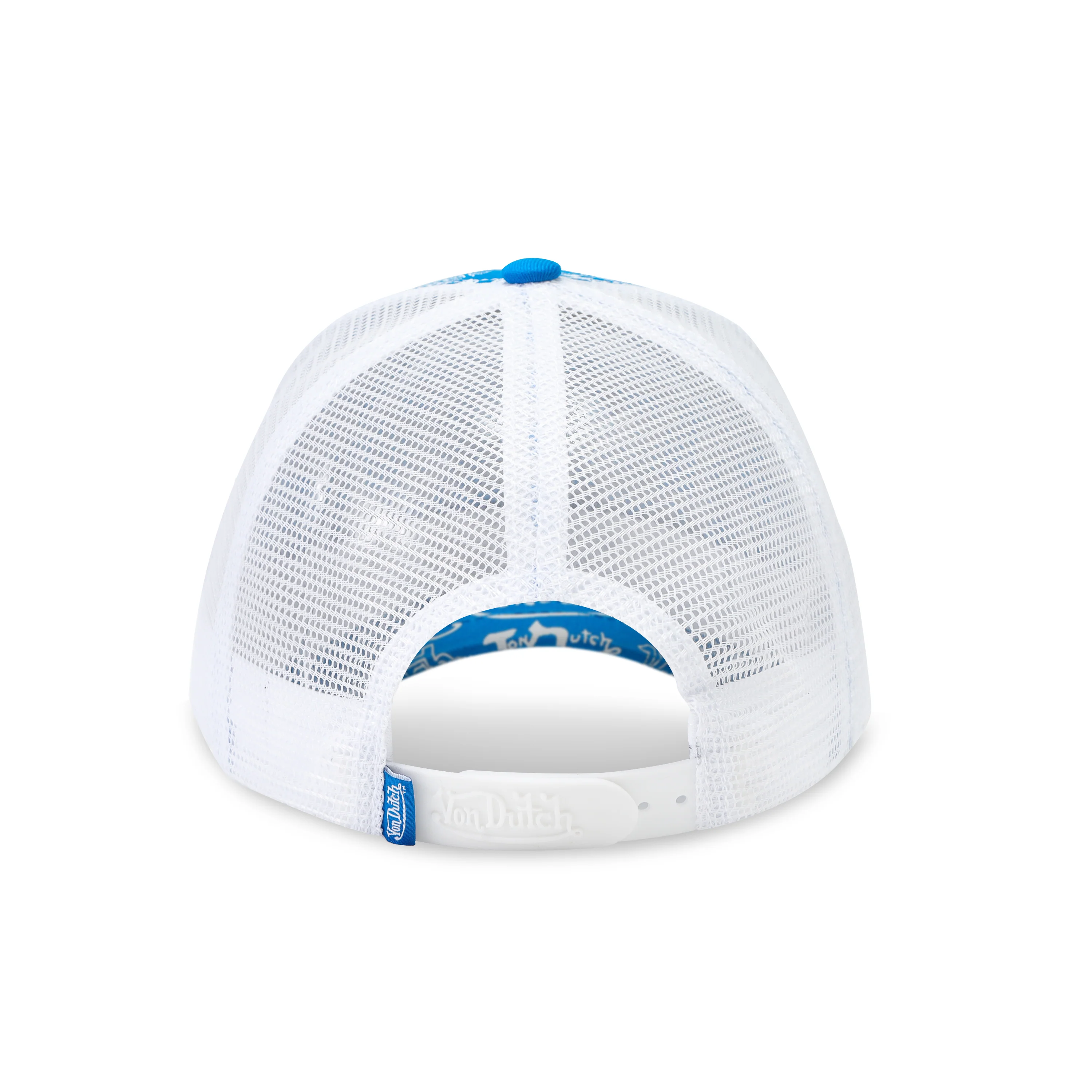 925-logo-stamp-trucker-hat-blue-4.webp Logo Stamp Trucker Hat - Blue