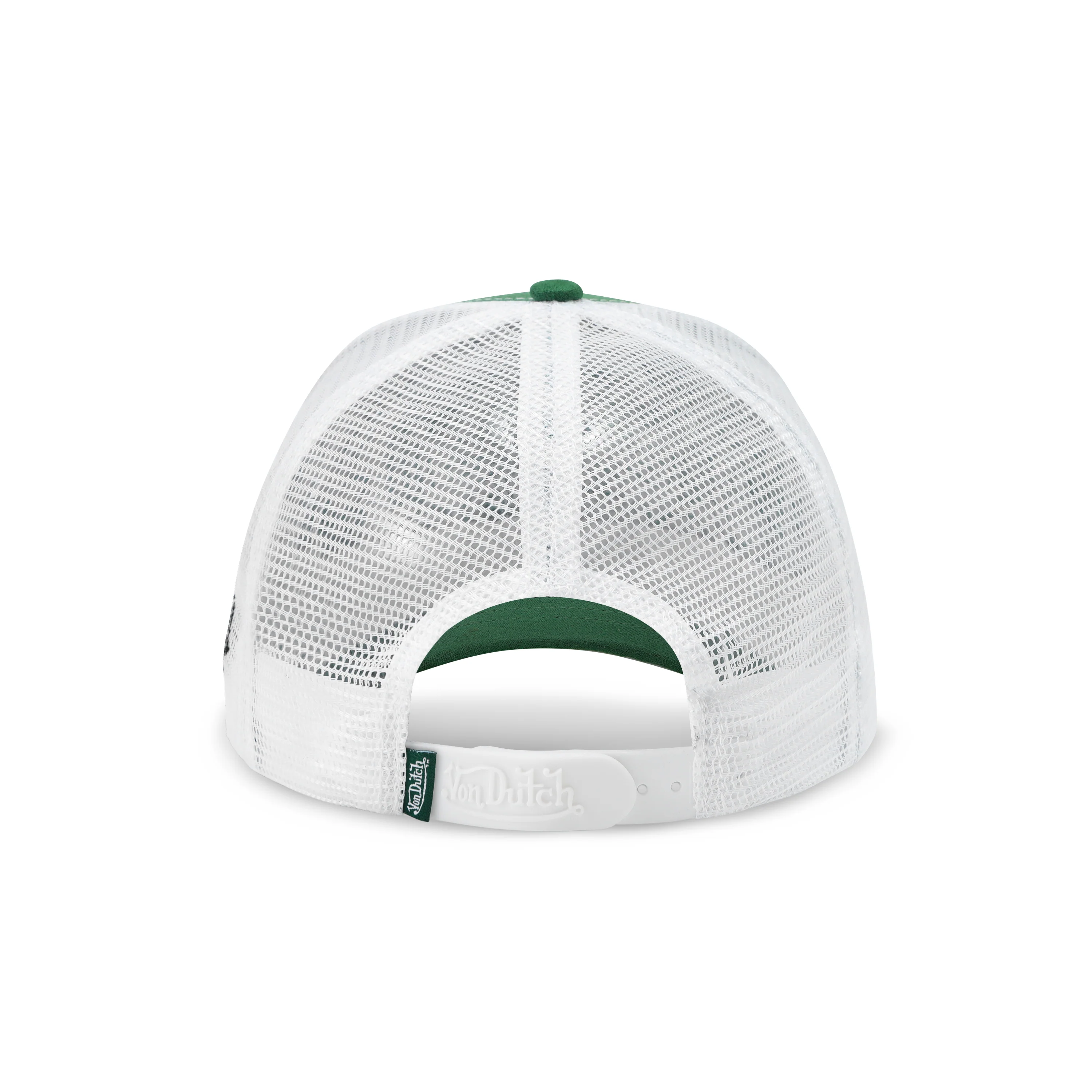 936-suede-trucker-hat-green-and-white-4.webp Suede Trucker Hat - Green and White