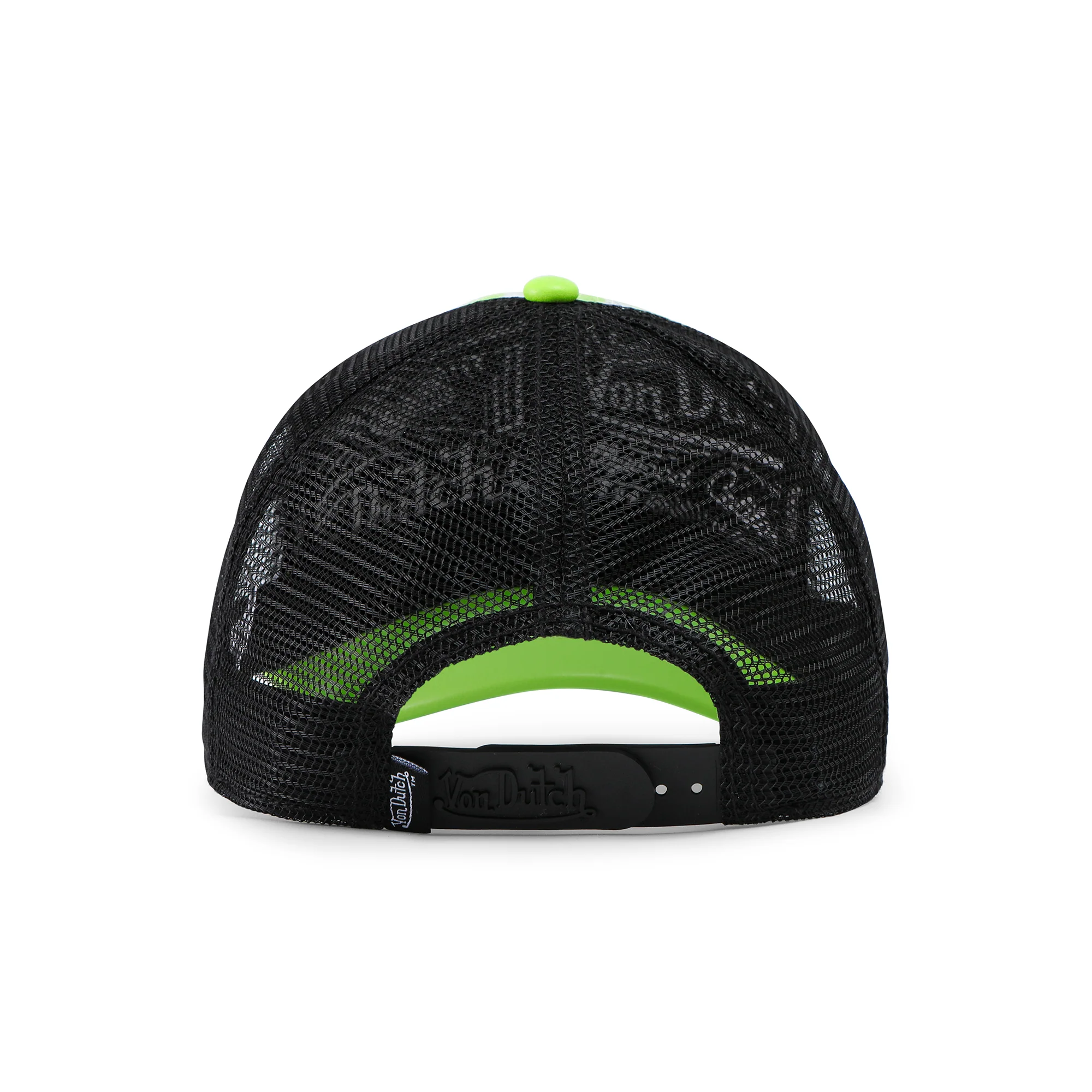 953-vegan-pony-hair-trucker-hat-lime-green-cow-print-4.webp Vegan Pony Hair Trucker Hat -Lime Green Cow Print